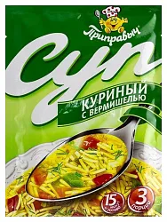 Суп ПРИПРАВЫЧ куриный с вермишелью м/у 60г