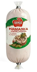 Намазка мясная МЕЖЕНИНОВСКАЯ ПФ с огурцами и укропом 150г