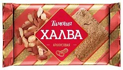 Халва ТИМОША подсолнечная с арахисом 250г