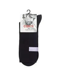 Носки мужские КОНТЕ Дивари Кул черные р.25 арт.24C-161CП