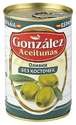 Оливки ГОНЗАЛЕЗ б/к ж/б 300г