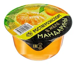 Желе РОСТАГРОЭКСПОРТ фруктовое с мандарином 150г
