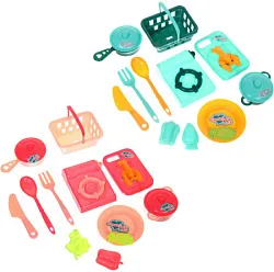Игровой набор ТАМ-ТАМ Маленькая кухня 15 предметов арт.550-820