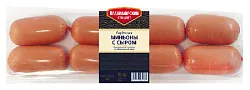 Сардельки ВЛАДИМИРСКИЙ СТАНДАРТ Миньоны с сыром 410г