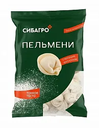 Пельмени СИБАГРО с молодым цыпленком 800г