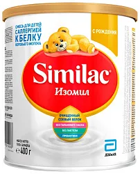 Смесь СИМИЛАК Изомил бзмж ж/б 400г