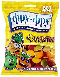 Жевательный мармелад СЛАДКАЯ СКАЗКА Фру-Фру Фрукты 80г