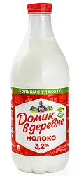 Молоко ДОМИК В ДЕРЕВНЕ пастер бзмж 3.2% 1440г