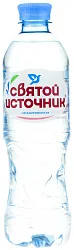 Вода СВЯТОЙ ИСТОЧНИК артезианская 1кат негазированная пэт 0.5л