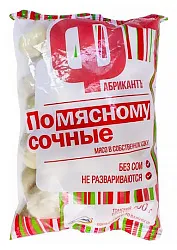 Пельмени ФАБРИКАНТЪ По-мясному сочные 900г