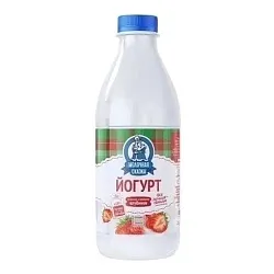 Йогурт МОЛОЧНАЯ СКАЗКА клубника бзмж 2.5% пэт 850г