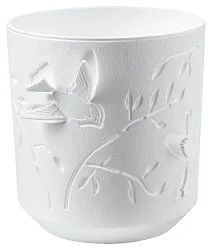 Кашпо ВМС Колибри белый 2.5л арт.КШ-4650