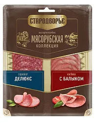 Ассорти СТАРОДВОРЬЕ Мясорубская коллекция нарезка в/к 80г