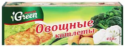 Котлеты МОРОЗКО Грин овощные с/м 450г