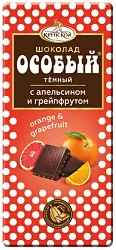 Шоколад ФАБРИКА им.КРУПСКОЙ Особый апельсин грейпфрут 90г