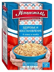Хлопья НАЦИОНАЛЬ Здоровье и Восстановление карт/уп 240г