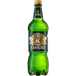 Пиво КЛИНСКОЕ светлое пастер 4.7% пэт 1.15л