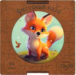Пазл фигурный АПИЛКА Фантазия Лисенок арт.ДП02