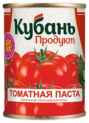 Томатная паста КУБАНЬ ПРОДУКТ ж/б 140г
