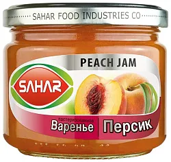 Варенье САХАР персик ст/б 390г