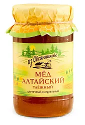Мед ИЗ ОВСЯННИКОВО натуральный таежный 500г