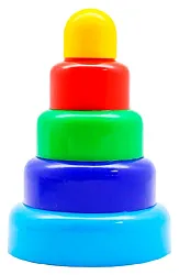 Игрушка НОВОТОЙС Пирамидка 18см