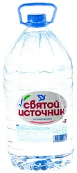 Вода СВЯТОЙ ИСТОЧНИК артезианская 1кат негазированная пэт 5л