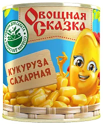 Кукуруза ОВОЩНАЯ СКАЗКА сахарная ж/б 310г