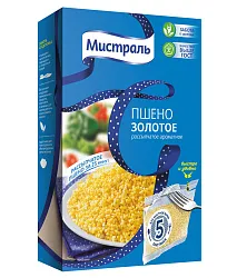 Пшено МИСТРАЛЬ карт/уп 400г