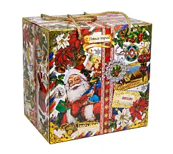 Новогодний подарок СЛАДОМИР Новогодний сундучок карт/уп 2000г