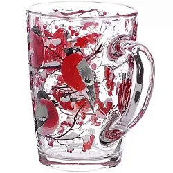 Кружка ГУСЬ ХРУСТАЛЬ Зимние забавы 300мл