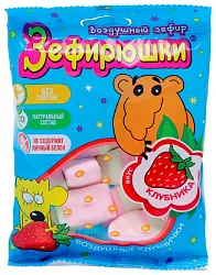 Зефир воздушный СЛАДКАЯ СКАЗКА клубника 40г