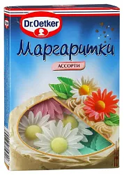 Вафельные маргаритки ДОКТОР ОЕТКЕР разноцветные м/у 4.2г
