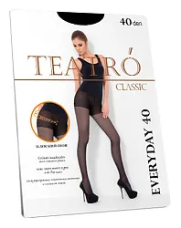 Колготки ТЕАТРО Эвридей 40ден неро 2