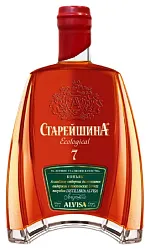 Коньяк СТАРЕЙШИНА КВ 40% 0.5л