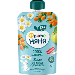 Пюре ФРУТОНЯНЯ яблоко облепиха ромашка м/у 90г