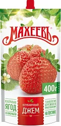 Джем МАХЕЕВЪ клубничный д/пак 400г