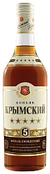 Коньяк КРЫМСКИЙ 5 лет 40% ст/б 0.5л