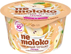 Йогурт овсяный НЕМОЛОКО груша 5% 130г