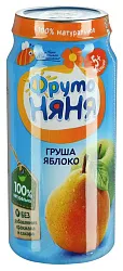 Пюре ФРУТОНЯНЯ яблоко груша ст/б 250г