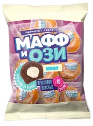Маффин ТОМСКИЙ КОНДИТЕР Шоколадный с начинкой пломбир 360г