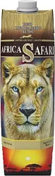 Вино АФРИКАНСКОЕ САФАРИ белое п/сл 10-12% т/пак 1л