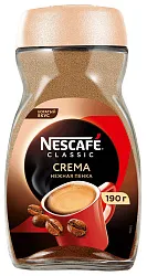 Кофе НЕСКАФЕ Классик Крема ст/б 190г