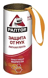 Лента липкая РАПТОР от мух 1шт