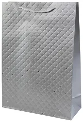 Пакет подарочный ТАМ-ТАМ Классика серый 30*12*42см арт.E6636L