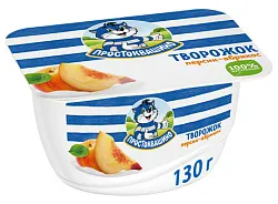 Творожок ПРОСТОКВАШИНО персик абрикос бзмж 3.6% 130г