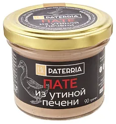 Пате ПАТТЕРИЯ из утиной печени с портвейном 90г