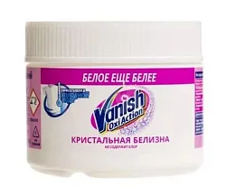 Пятновыводитель и отбеливатель ВАНИШ Окси Экшен Кристальная белизна 250г
