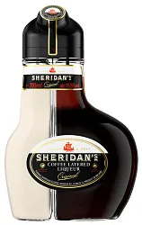 Напиток спиртной ШЕРИДАНС двухслойный со вкусом кофе 15.5% ст/б 0.75л