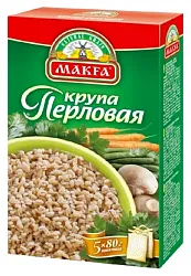 Перловая крупа МАКФА карт/уп 5*80г